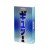 Фиолетовые латексные презервативы Sagami 6 FIT V с волнообразной текстурой и без накопителя - 12 шт