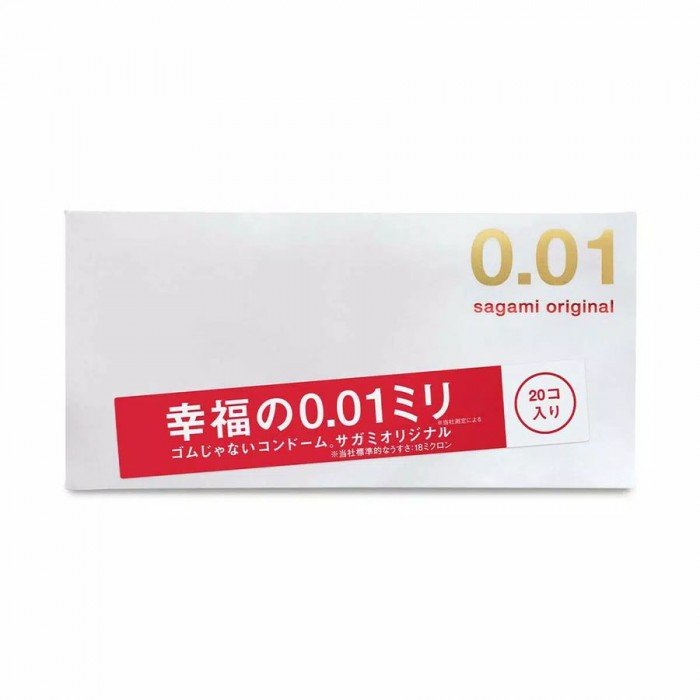 Супер ультратонкие полиуретановые презервативы Sagami Original 0.01 - 20 шт Супер ультратонкие полиуретановые презервативы Sagami Original 0.01 - 20 шт