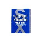 Супероблегающие латексные презервативы Sagami Xtreme Feel Fit 3D без накопителя - 3 шт