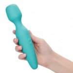 Универсальный вибромассажер для тела и эрогенных зон They-Ology Vibrating Intimate Massager - голубой - 21,5 см