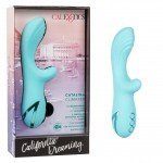 Вибратор-ротатор с щёточкой в клиторальном отростке California Dreaming - Catalina Climaxer - голубой - 20 см Вибратор-ротатор с щёточкой в клиторальном отростке California Dreaming - Catalina Climaxer - голубой - 20 см