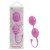 Вагинальные шарики со смещенным центром тяжести L'Amour Premium Weighted Pleasure System - розовые