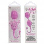 Вагинальные шарики со смещенным центром тяжести L'Amour Premium Weighted Pleasure System - розовые