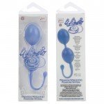 Голубые каплевидные вагинальные шарики L'AMOUR