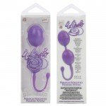 Фиолетовые каплевидные вагинальные шарики L'AMOUR