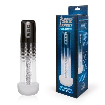 Автоматическая вакуумная помпа Sex Expert Premium Automatic - 25 см