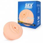 Сменная универсальная насадка вагинка Sex Expert для вакуумных помп - телесная Сменная универсальная насадка вагинка Sex Expert для вакуумных помп - телесная