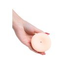 Сменная универсальная насадка-анус на помпу Sexus Men FINE ASS - телесная