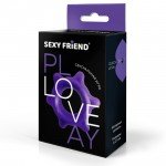 Эрекционное эластичное кольцо на пенис Sexy Friend с шипиками - фиолетовое Эрекционное эластичное кольцо на пенис Sexy Friend с шипиками - фиолетовое