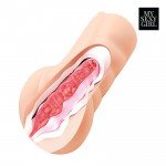 Мастурбатор вагина MY SEXY GIRL c анотомическим строением - телесный - 11,5 см