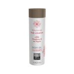 Съедобное массажное масло Body Oil Luxury с ароматом Клубники и красного перца - 75 мл Съедобное массажное масло Body Oil Luxury с ароматом Клубники и красного перца - 75 мл