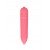Удлинённая пластиковая вибропуля Power Bullet Pink - розовая - 8,5 см