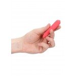 Удлинённая пластиковая вибропуля Power Bullet Pink - розовая - 8,5 см Удлинённая пластиковая вибропуля Power Bullet Pink - розовая - 8,5 см