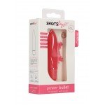 Удлинённая пластиковая вибропуля Power Bullet Pink - розовая - 8,5 см Удлинённая пластиковая вибропуля Power Bullet Pink - розовая - 8,5 см