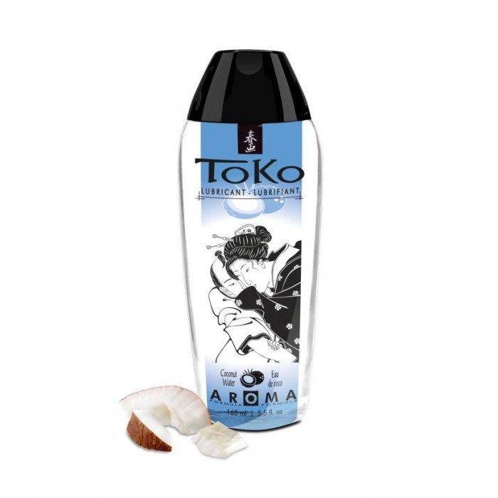 Интимная смазка-лубрикант на водной основе Toko Aroma - Coconut Water - Кокосовая вода - 165 мл Интимная смазка-лубрикант на водной основе Toko Aroma - Coconut Water - Кокосовая вода - 165 мл