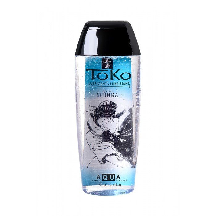 Интимная увлажняющая смазка-лубрикант на водной основе Toko Aqua - 165 мл