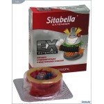 Стимулирующая насадка в виде презерватива Sitabella Extender - Красный Молодец