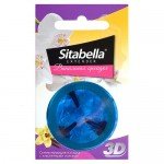 Стимулирующая насадка в виде презерватива Sitabella Extender 3D - Ванильная орхидея