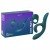 Набор We-Vibe Date Night Set с вибратором We-Vibe Nova 2 и с эрекционным виброкольцом We-vibe Pivot с управлением со смартфона - темно-зелёный