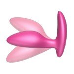 Анальная вибро-пробка для ношения Ditto+ by We-Vibe с пультом и управлением со смартфона - розовая - 9 см Анальная вибро-пробка для ношения Ditto+ by We-Vibe с пультом и управлением со смартфона - розовая - 9 см