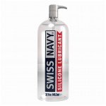 Смазка-лубрикант на силиконовой основе Swiss Navy Silicone Based Lube - 946,3 мл Смазка-лубрикант на силиконовой основе Swiss Navy Silicone Based Lube - 946,3 мл