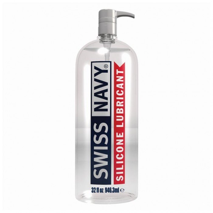 Смазка-лубрикант на силиконовой основе Swiss Navy Silicone Based Lube - 946,3 мл Смазка-лубрикант на силиконовой основе Swiss Navy Silicone Based Lube - 946,3 мл