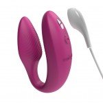 Вибратор для пар с анатомической регулировкой We-Vibe Sync 2 с пультом и управлением со смартфона - розовый Вибратор для пар с анатомической регулировкой We-Vibe Sync 2 с пультом и управлением со смартфона - розовый