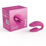 Вибратор для пар с анатомической регулировкой We-Vibe Sync 2 с пультом и управлением со смартфона - розовый Вибратор для пар с анатомической регулировкой We-Vibe Sync 2 с пультом и управлением со смартфона - розовый