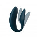 Вибратор для пар с анатомической регулировкой We-Vibe Sync 2 с пультом и управлением со смартфона - зелёный Вибратор для пар с анатомической регулировкой We-Vibe Sync 2 с пультом и управлением со смартфона - зелёный