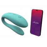 Вибратор для пар We-Vibe Sync Lite с управлением со смартфона - мятный Вибратор для пар We-Vibe Sync Lite с управлением со смартфона - мятный