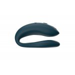 Вибратор для пар с анатомической регулировкой и О-образной формой We-Vibe Sync O с пультом и управлением со смартфона - зелёный