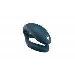 Вибратор для пар с анатомической регулировкой и О-образной формой We-Vibe Sync O с пультом и управлением со смартфона - зелёный
