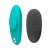 Вибратор для клитора We-Vibe Moxie+ с магнитным креплением для трусиков, пультом ДУ и управлением со смартфона - бирюзовый