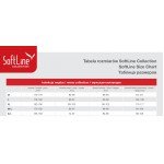 Трусы-стринги настоящего Джентльмена SoftLine - чёрно-белые