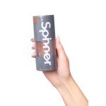 Мастурбатор с вращением Tenga Spinner Hexa с мягкими шестиугольниками - с оранжевой спиралью - 13 см Мастурбатор с вращением Tenga Spinner Hexa с мягкими шестиугольниками - с оранжевой спиралью - 13 см