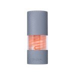 Мастурбатор с вращением Tenga Spinner Hexa с мягкими шестиугольниками - с оранжевой спиралью - 13 см Мастурбатор с вращением Tenga Spinner Hexa с мягкими шестиугольниками - с оранжевой спиралью - 13 см