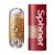 Мастурбатор с вращением Tenga Spinner Beads с ребристыми круглыми вставками - с темно-желтой спиралью - 13 см