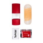 Мастурбатор с вращением Tenga Spinner Beads с ребристыми круглыми вставками - с темно-желтой спиралью - 13 см Мастурбатор с вращением Tenga Spinner Beads с ребристыми круглыми вставками - с темно-желтой спиралью - 13 см
