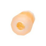 Мастурбатор с вращением Tenga Spinner Beads с ребристыми круглыми вставками - с темно-желтой спиралью - 13 см Мастурбатор с вращением Tenga Spinner Beads с ребристыми круглыми вставками - с темно-желтой спиралью - 13 см