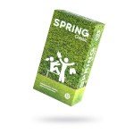 Классические латексные презервативы с накопителем и ароматом кофе Spring Classic - 12 шт