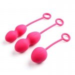 Набор вагинальных шариков со смещенным центром тяжести Svakom Nova Ball - сливово-красные
