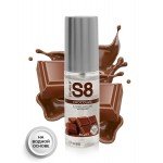Высококачественная съедобная смазка на водной основе S8 Flavored Lube со вкусом шоколада - 50 мл