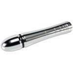 Фаллоимитатор для электростимуляции Glossy Glen Dildo - серебристый - 14 см Фаллоимитатор для электростимуляции Glossy Glen Dildo - серебристый - 14 см