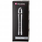 Фаллоимитатор для электростимуляции Glossy Glen Dildo - серебристый - 14 см Фаллоимитатор для электростимуляции Glossy Glen Dildo - серебристый - 14 см