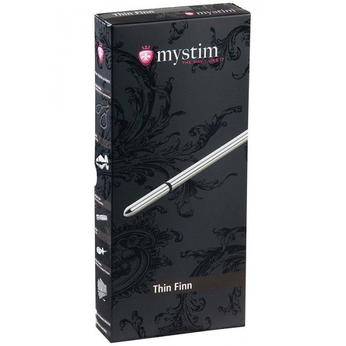 Металлический электростимулятор уретры Mystim Thin Finn - 25 см Металлический электростимулятор уретры Mystim Thin Finn - 25 см