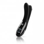 Вибратор с электростимуляцией Tingling Apart E-Stim - Black Edition - чёрный - 25 см Вибратор с электростимуляцией Tingling Apart E-Stim - Black Edition - чёрный - 25 см