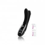Вибратор с электростимуляцией Tingling Apart E-Stim - Black Edition - чёрный - 25 см Вибратор с электростимуляцией Tingling Apart E-Stim - Black Edition - чёрный - 25 см