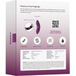 Клиторальный вибратор с трусиками в комплекте Svakom Edeny с управлением со смартфона - фиолетовый Клиторальный вибратор с трусиками в комплекте Svakom Edeny с управлением со смартфона - фиолетовый