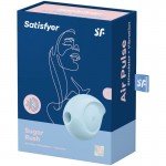 Вакуумно-волновой стимулятор клитора с вибрацией Satisfyer Sugar Rush - голубой Вакуумно-волновой стимулятор клитора с вибрацией Satisfyer Sugar Rush - голубой
