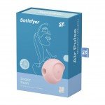 Вакуумно-волновой стимулятор клитора с вибрацией Satisfyer Sugar Rush - розовый